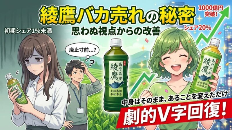 緑茶「綾鷹」バカ売れの秘密　思わぬ視点からの改善 