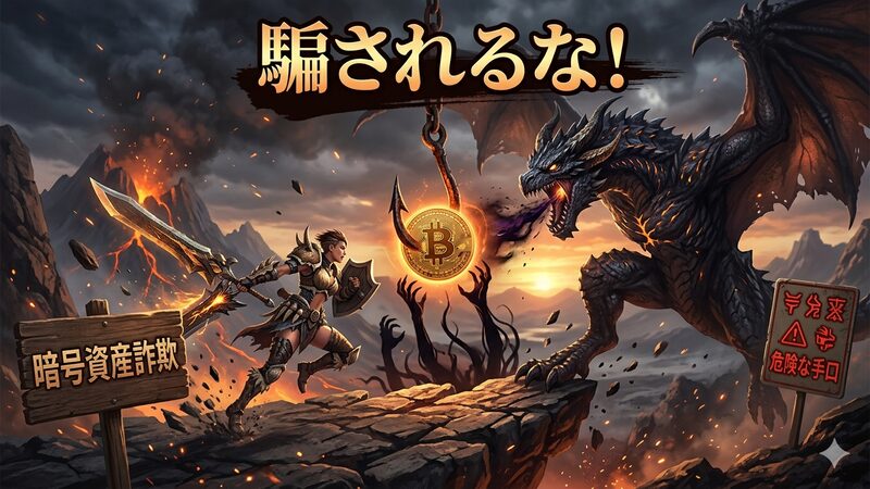 暗号通貨は詐欺ばかり？よくある手口と見分け方・被害対策を解説 