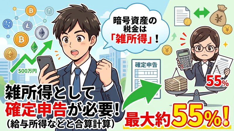 暗号資産の税金