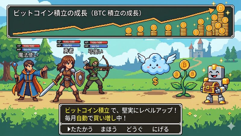 Bitcoin積立
初心者向け