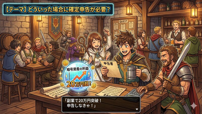 確定申告が必要な場合