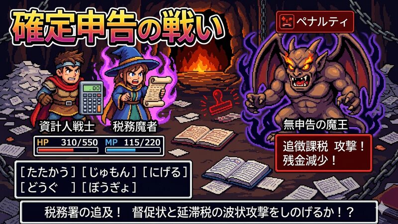 申告漏れペナルティ