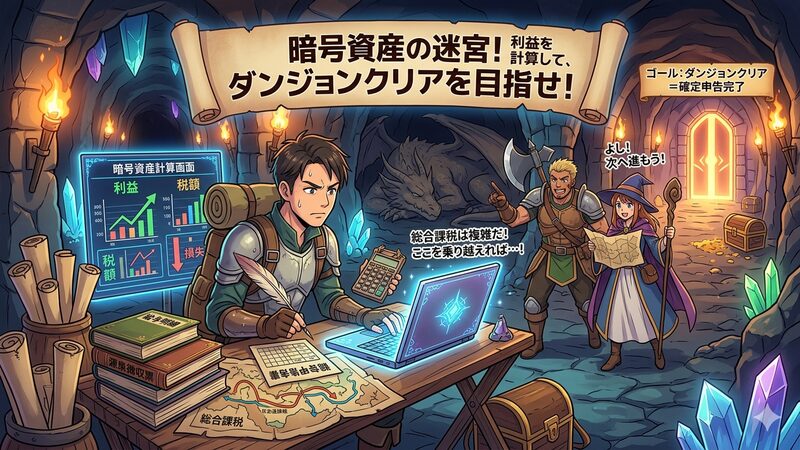暗号資産の利益計算