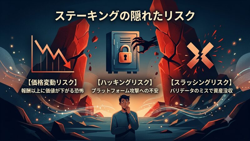 ステーキングのデメリット