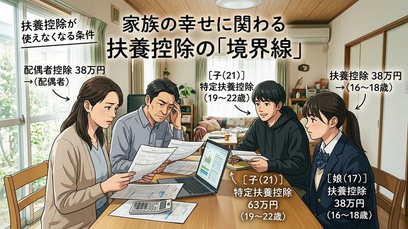 扶養控除の複数条件