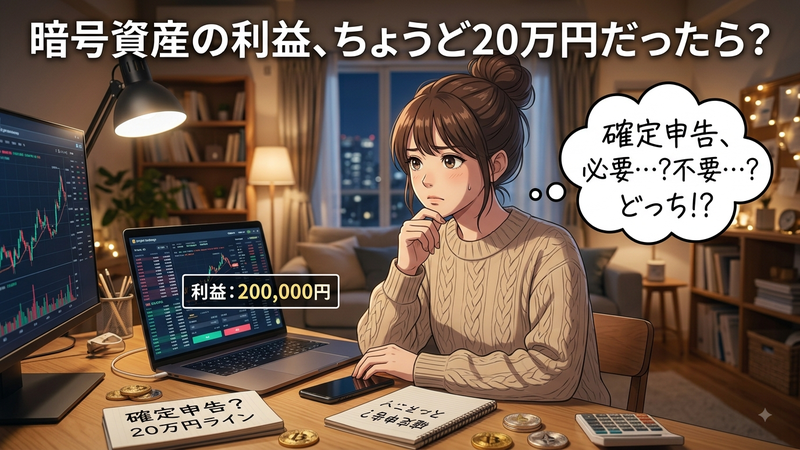 ちょうど20万円だった場合はどちらですか?