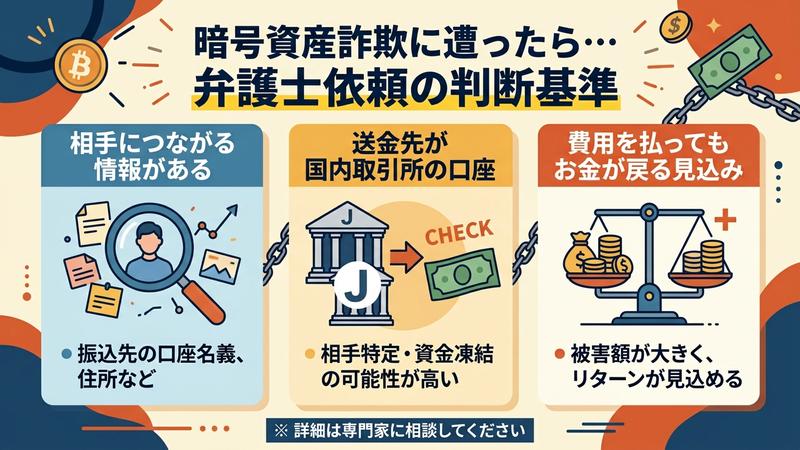 弁護士依頼の判断基準
